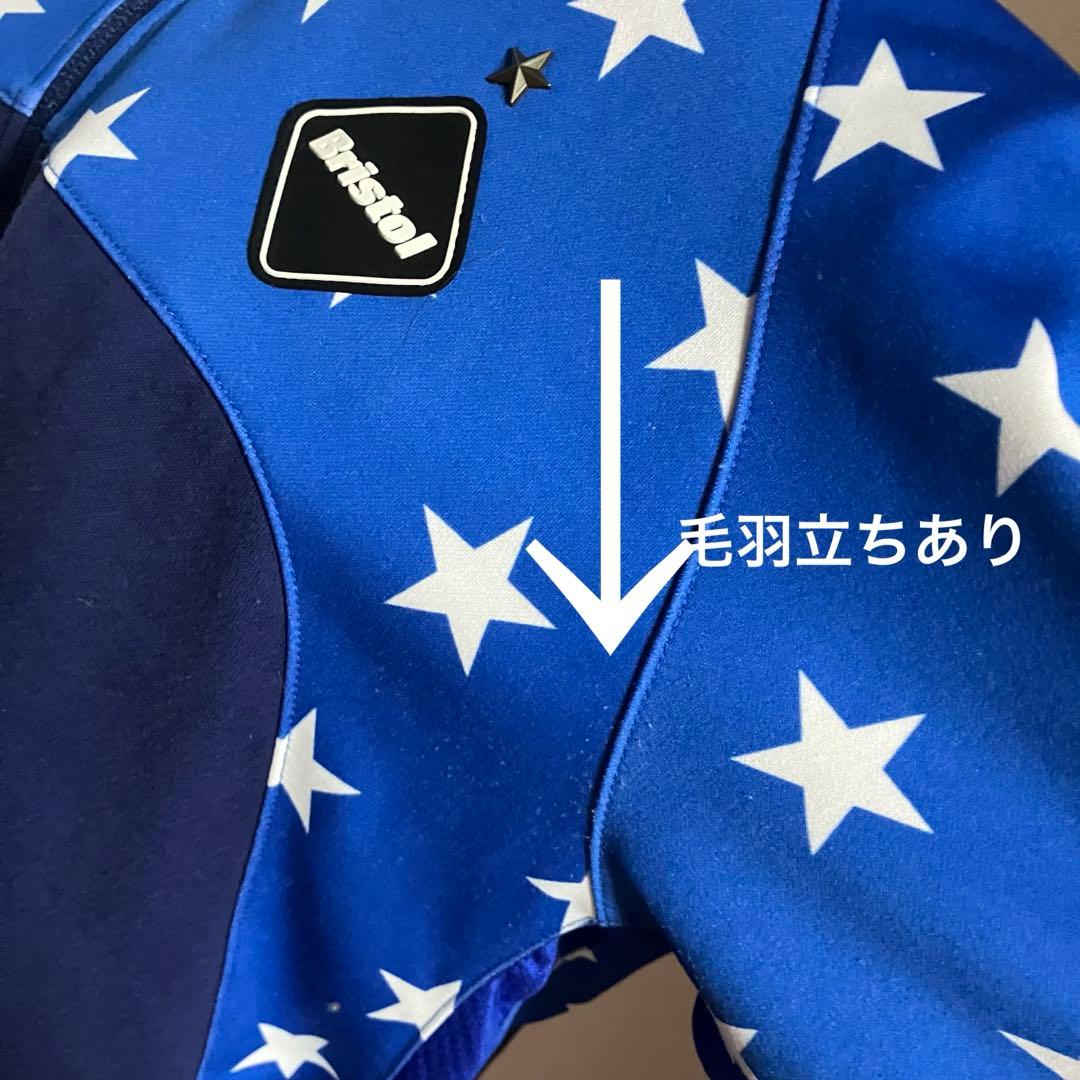 ⚽F.C.R.B.×NIKE⭐︎星柄パーカーM☼ジャージ☁ブルー - メルカリ