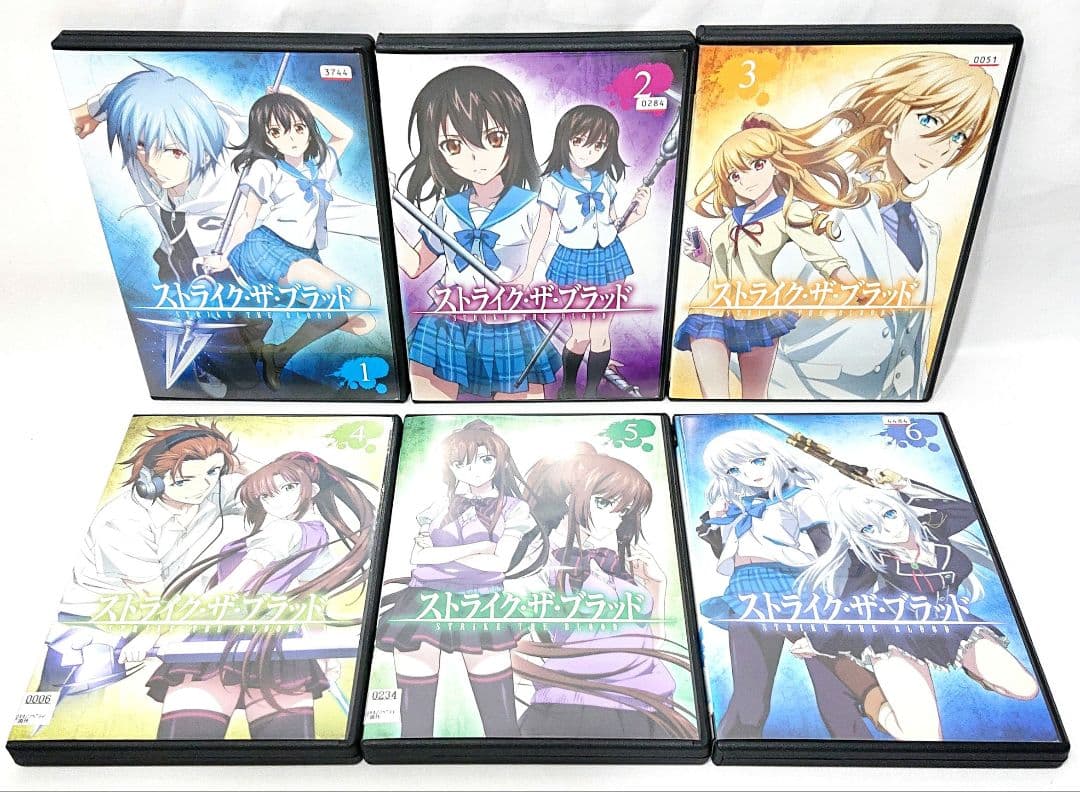 ストライク・ザ・ブラッド DVD【Ⅰ～Ⅳ+特別編】全29巻