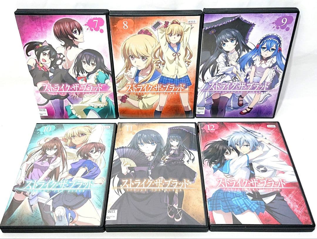 ストライク・ザ・ブラッド DVD【Ⅰ～Ⅳ+特別編】全29巻