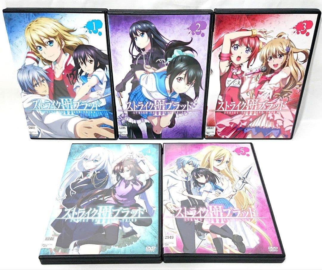 ストライク・ザ・ブラッド DVD【Ⅰ～Ⅳ+特別編】全29巻