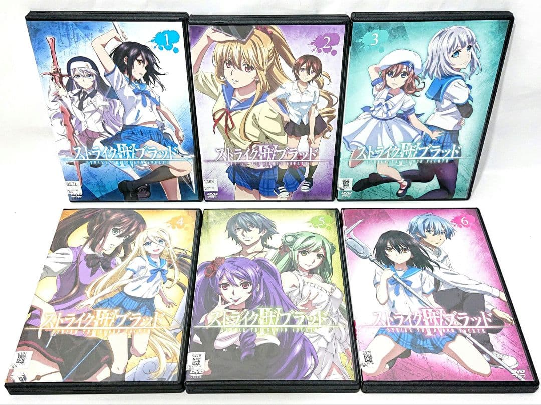 ストライク・ザ・ブラッド DVD【Ⅰ～Ⅳ+特別編】全29巻