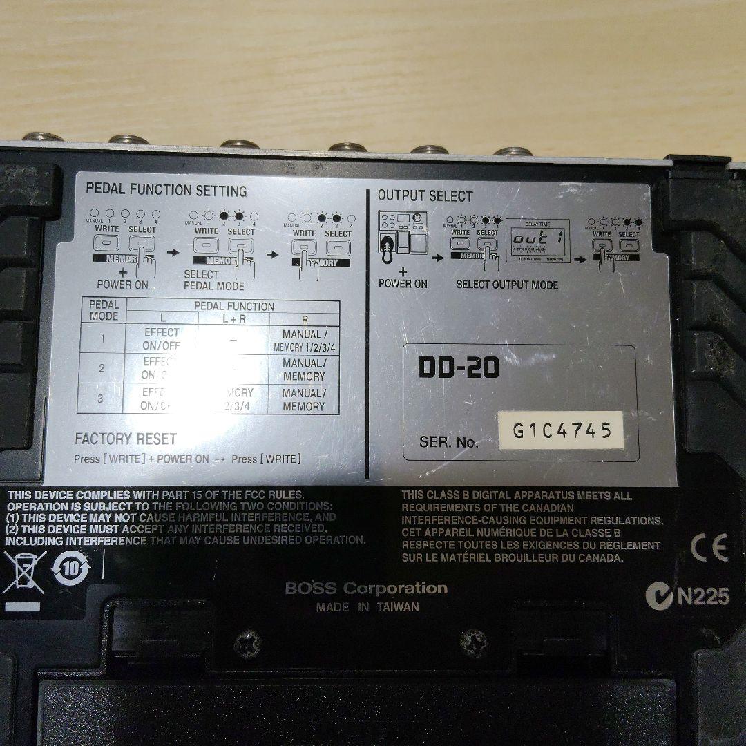 BOSS DD-20 デジタルディレイ