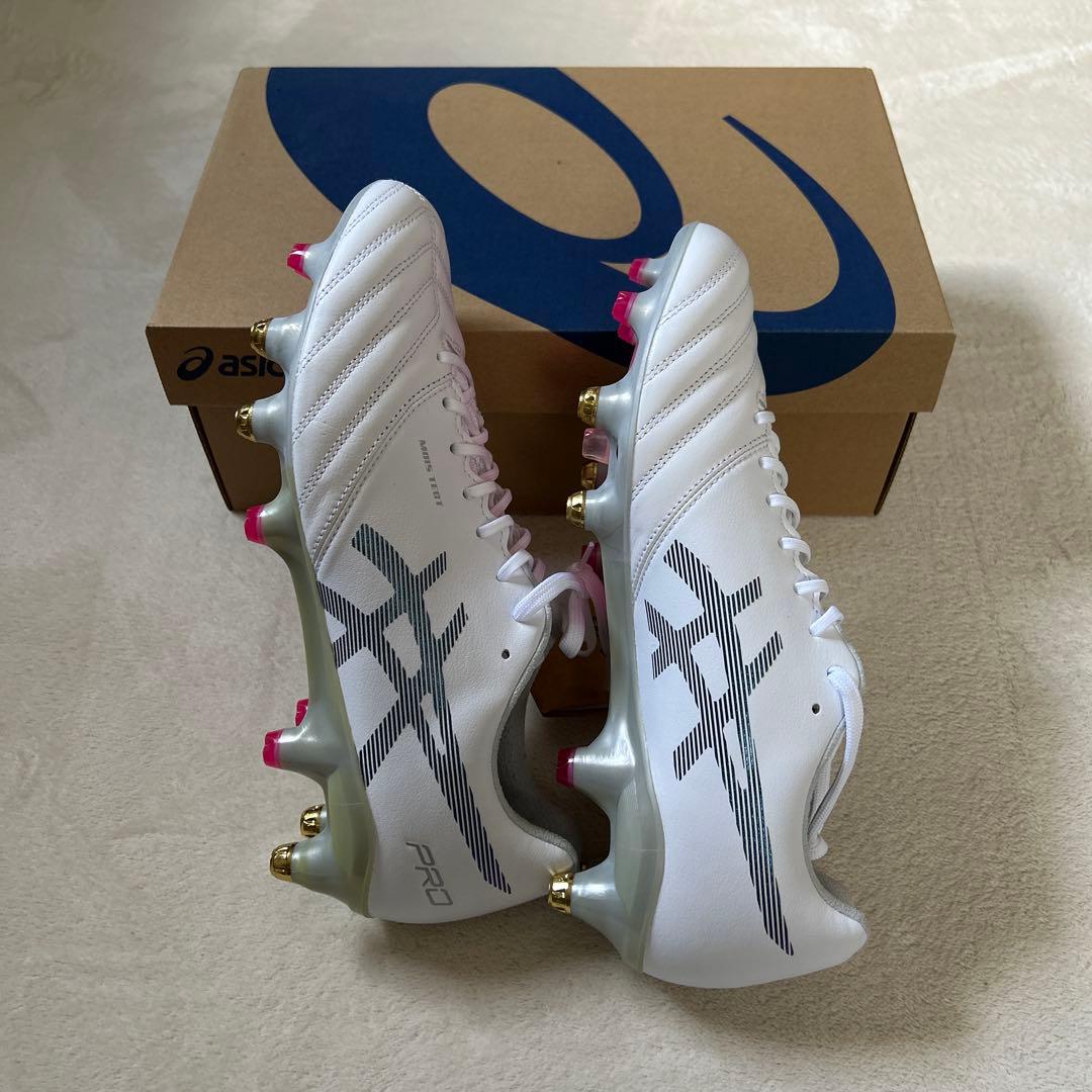 asics PRO サッカーシューズ ホワイト　25.5cm