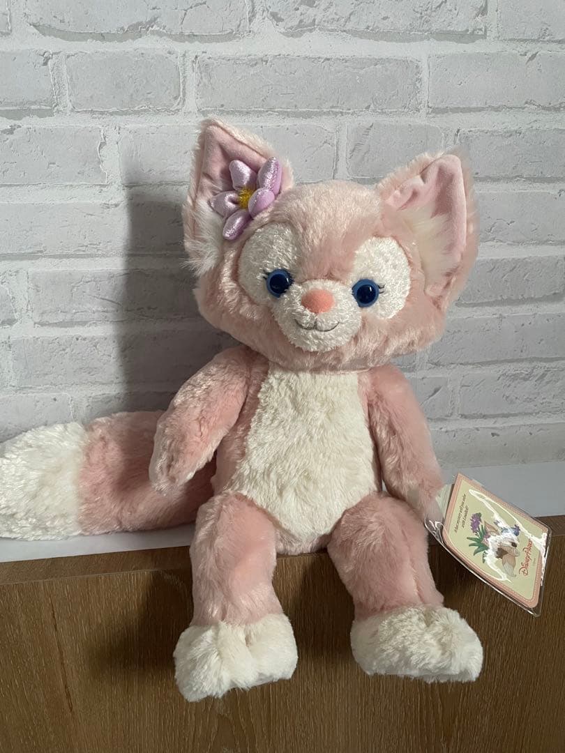 正規品 リーナベルSサイズぬいぐるみ キャスケット帽子 探偵服 香港ディズニー