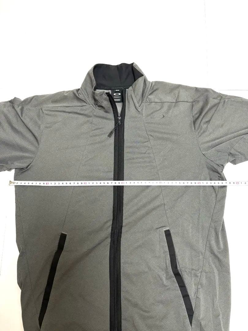 OAKLEY オークリー ジップアップジャケット グレー XL - メルカリ