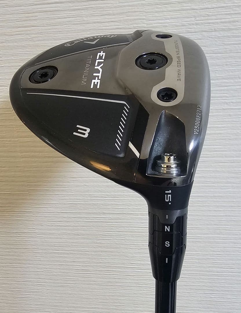 希少】チタニウム！キャロウェイ エリート 3Wフェアウェイウッド高初速