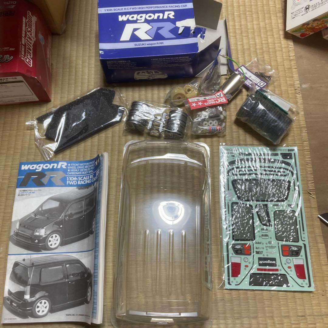 タミヤ 1/10 電動RC F.F.レーシングカー スズキワゴンR RR - メルカリ