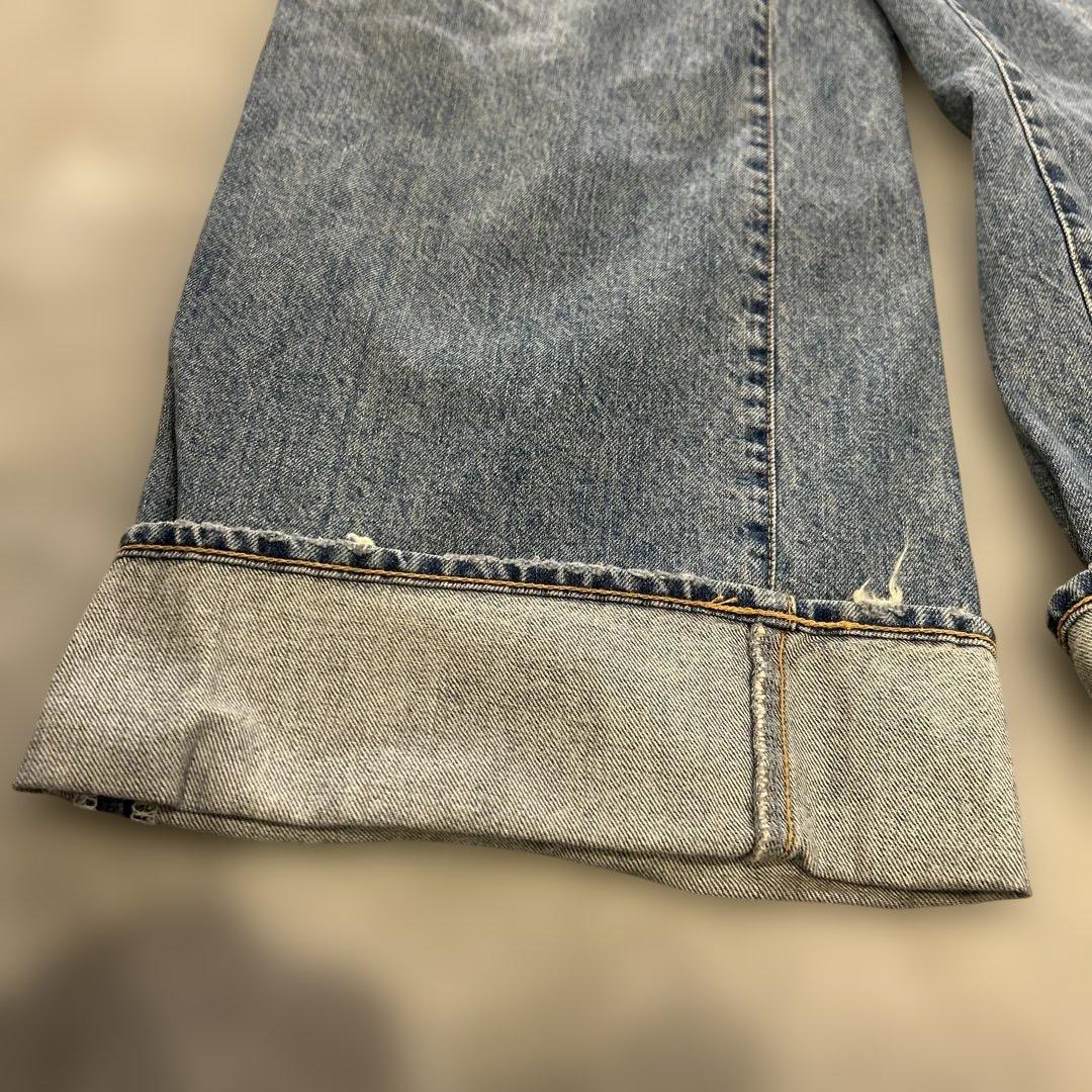 Ungrid アングリッド ロールアップルーズデニム25インチ - メルカリ