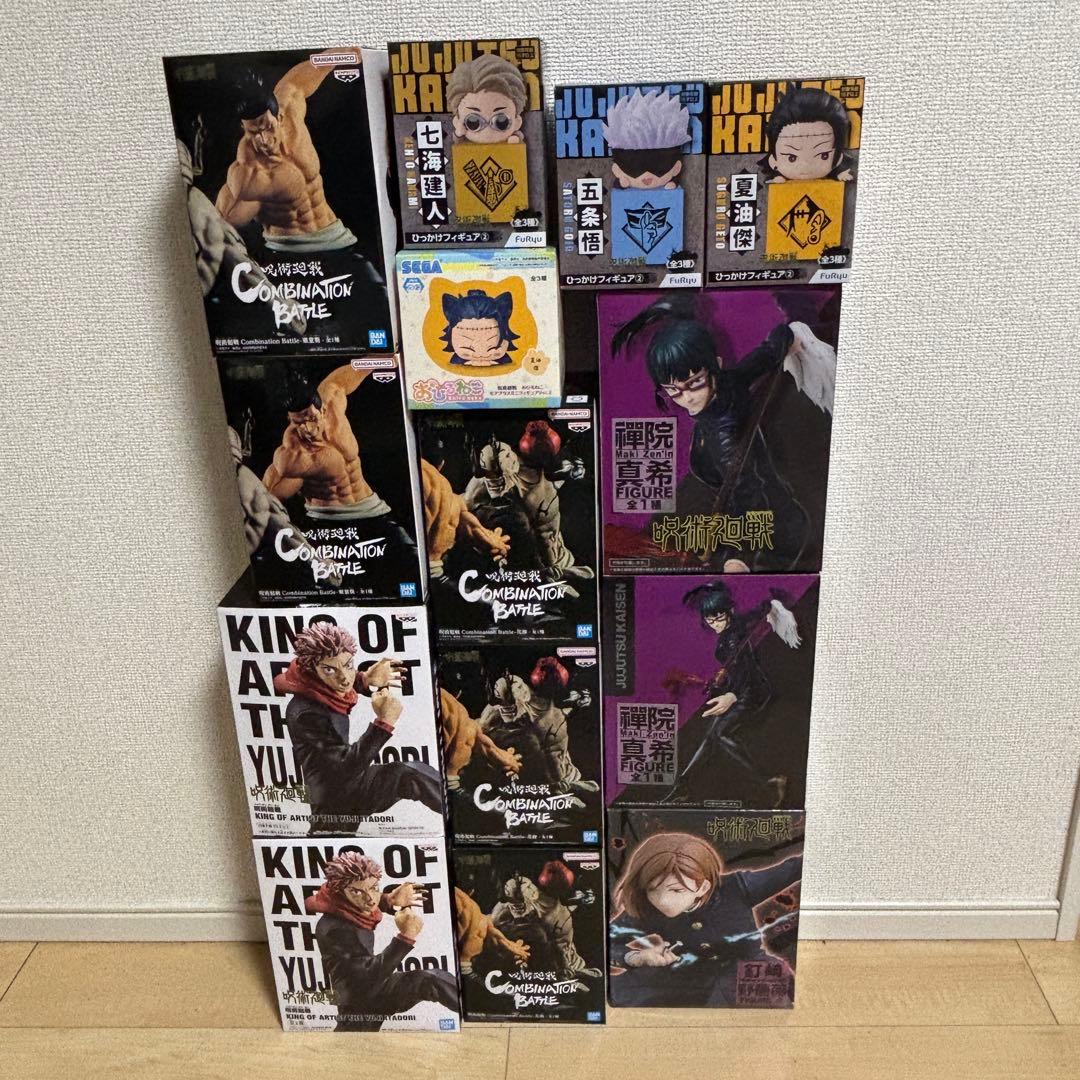 呪術廻戦フィギュアまとめ売り 14体セット