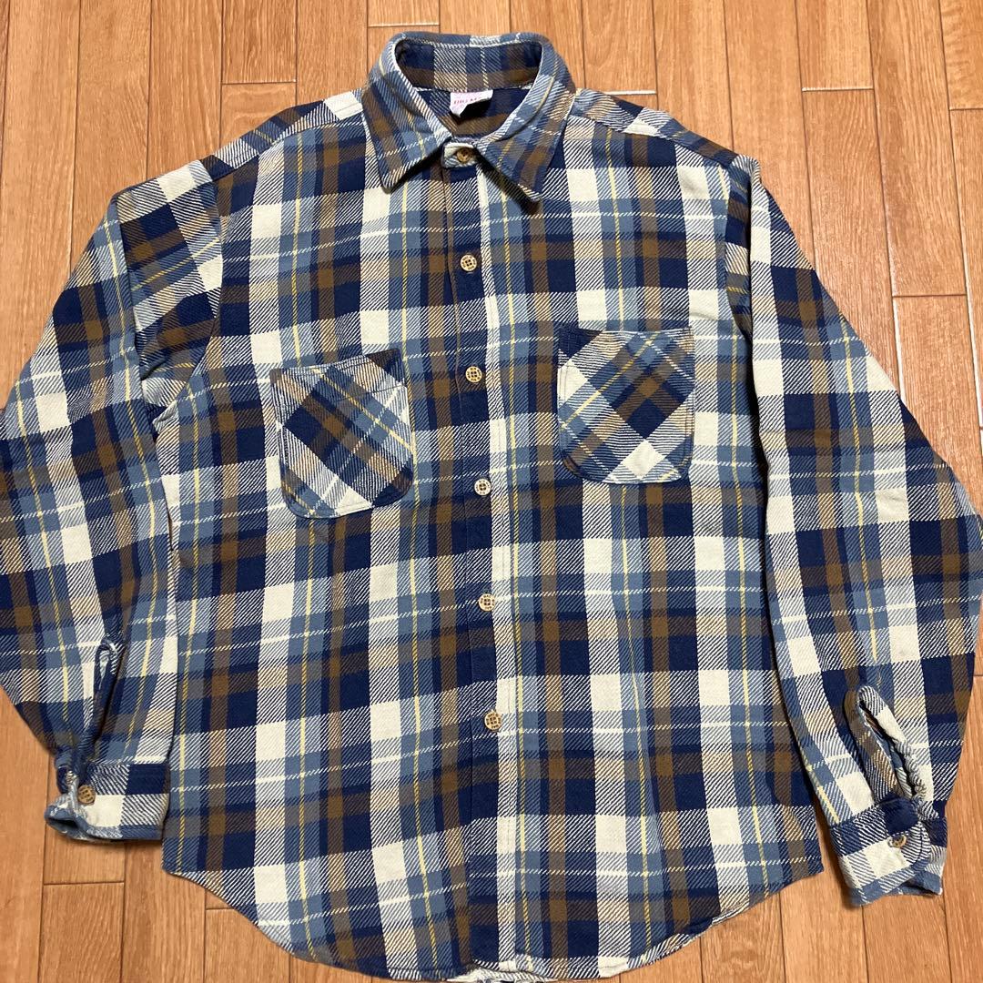 BIG MAC JCPenny ネルシャツ USA製 BIG MAC（ビッグマック） 70's 米国製 ビンテージ JC Penney