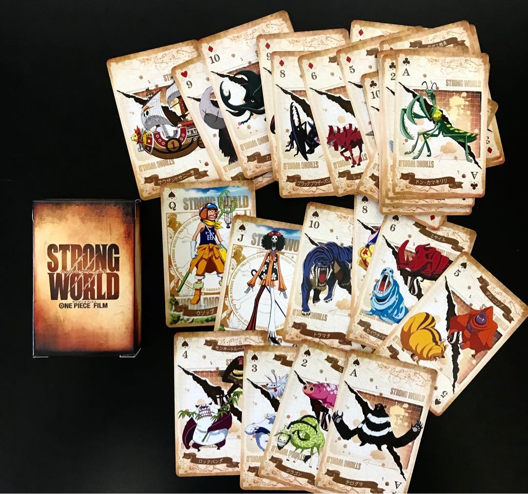 未使用 ワンピース トランプ ONE PIECE FILM 非売品 - メルカリ