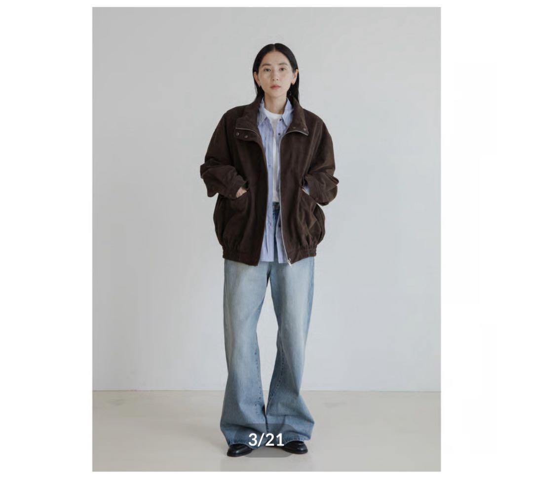 出品1/28まで　nokcha suède like over jacket 予約販売》suède like over jacket/2colors_no0470 | N