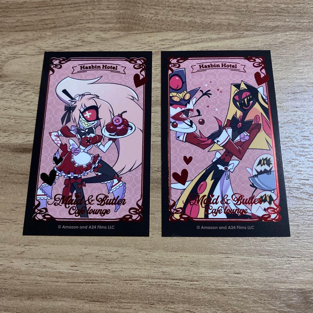 ハズビンホテル 箔押しカード チェリーボム&サー ペンシャス - メルカリ