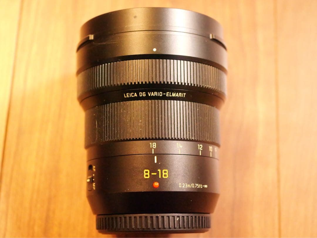 マイクロフォーサーズ 広角8-18mm f/2.8-4.0 H-E08018