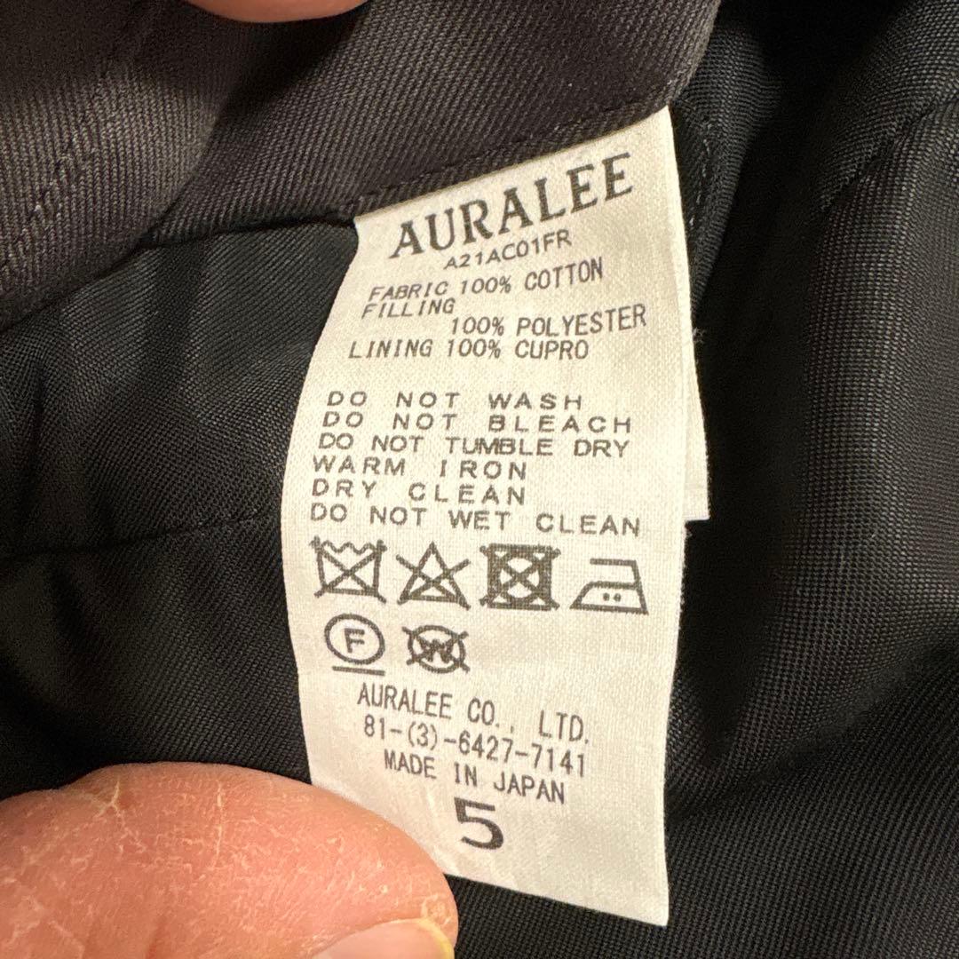 AURALEE オーラリー パデットコート サイズ5 - メルカリ