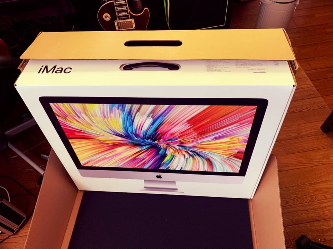 iMacを購入 iMac 27inch 2018年4末購入 トラックパッド付 24gb 2TB