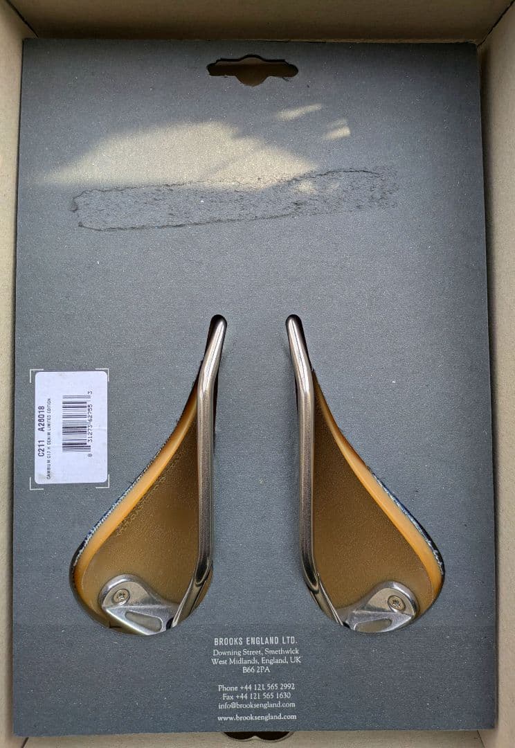 新品・希少】BROOKS サドル Cambium Denimサドル