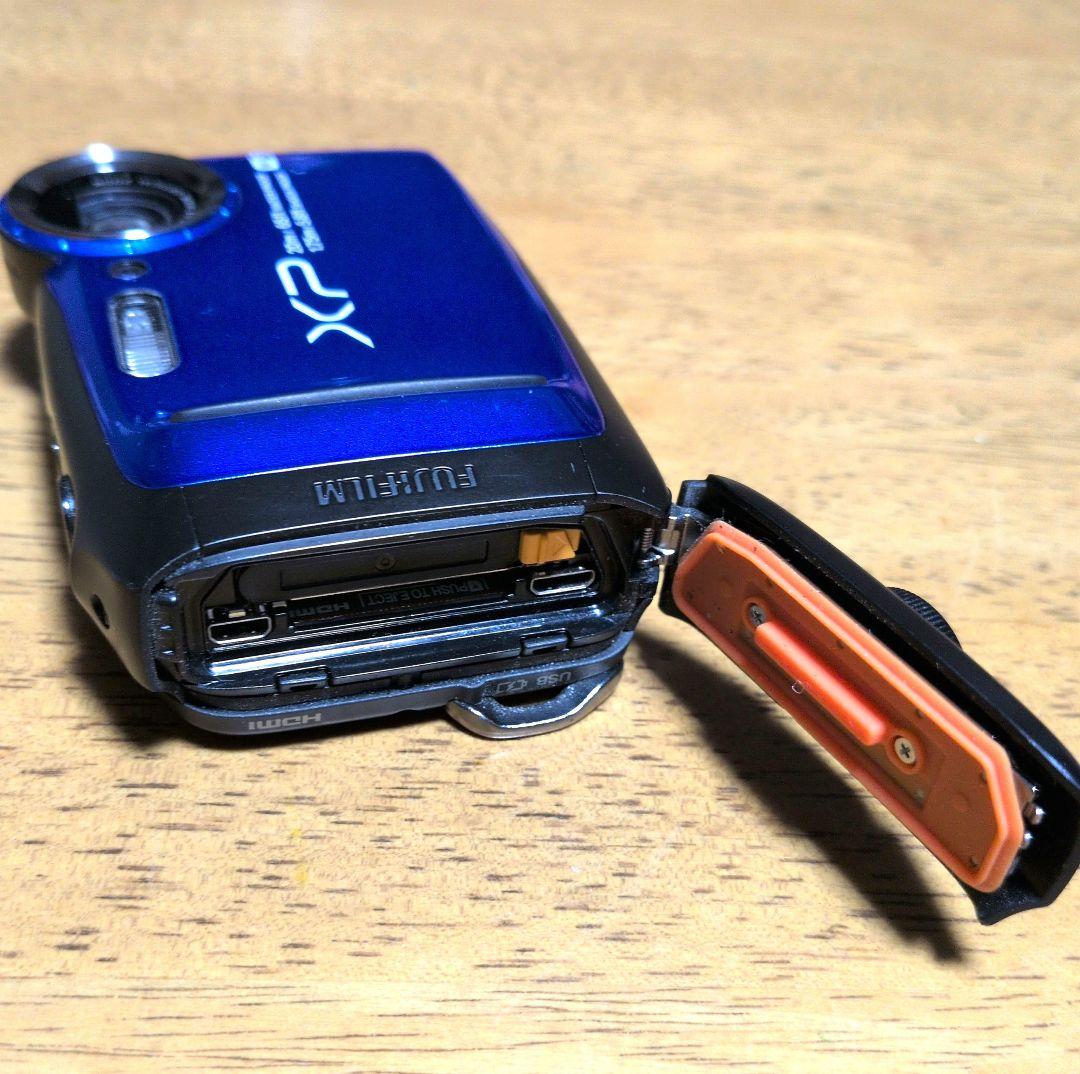 FUJIFILM FinePix XP120 防水カメラ ブルー Wi-Fi - メルカリ