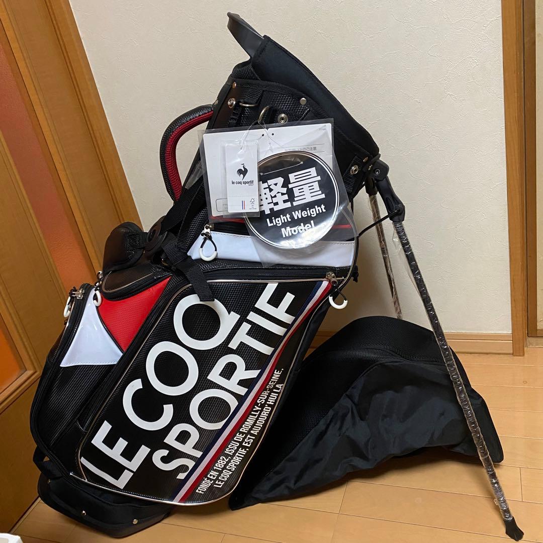 新品未使用　ルコック　le coq sportif スタンドキャディバッグ le coq sportif GOLF（ルコックスポルティフ ゴルフ） ルコック