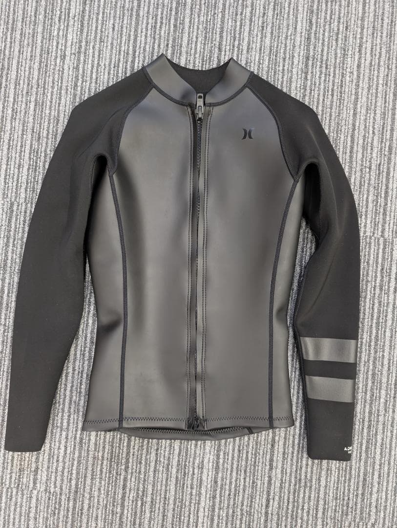 Hurley 1mmタッパー フルジップ ハーレーメンズウェットスーツ 1mm ジップジャケット アドバンテージ