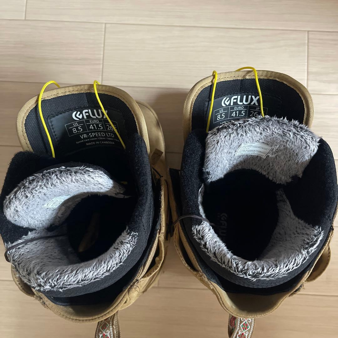 FlUX スノーボードブーツ ブラウン 26.5cm