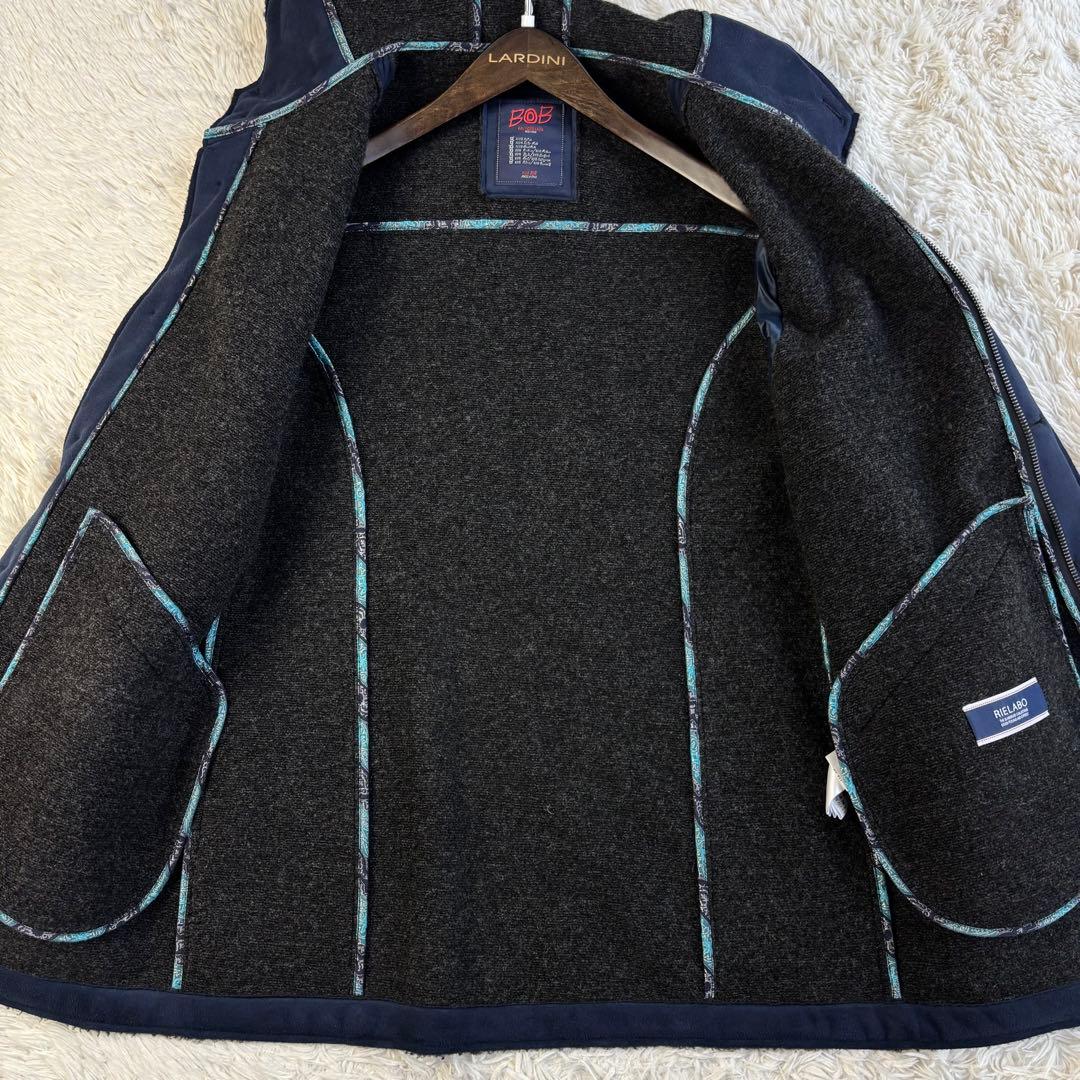 美品) BOB ボンディング フーデッドコート RIELABO ブートニエール