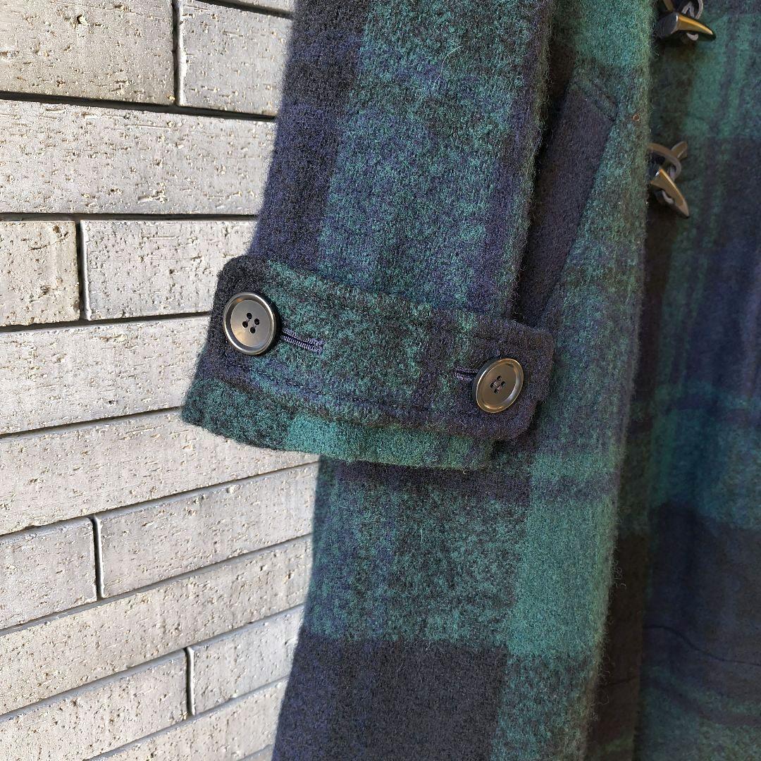 ❤【レフリー】✨美品 ダッフルコート タータンチェック バルーン M