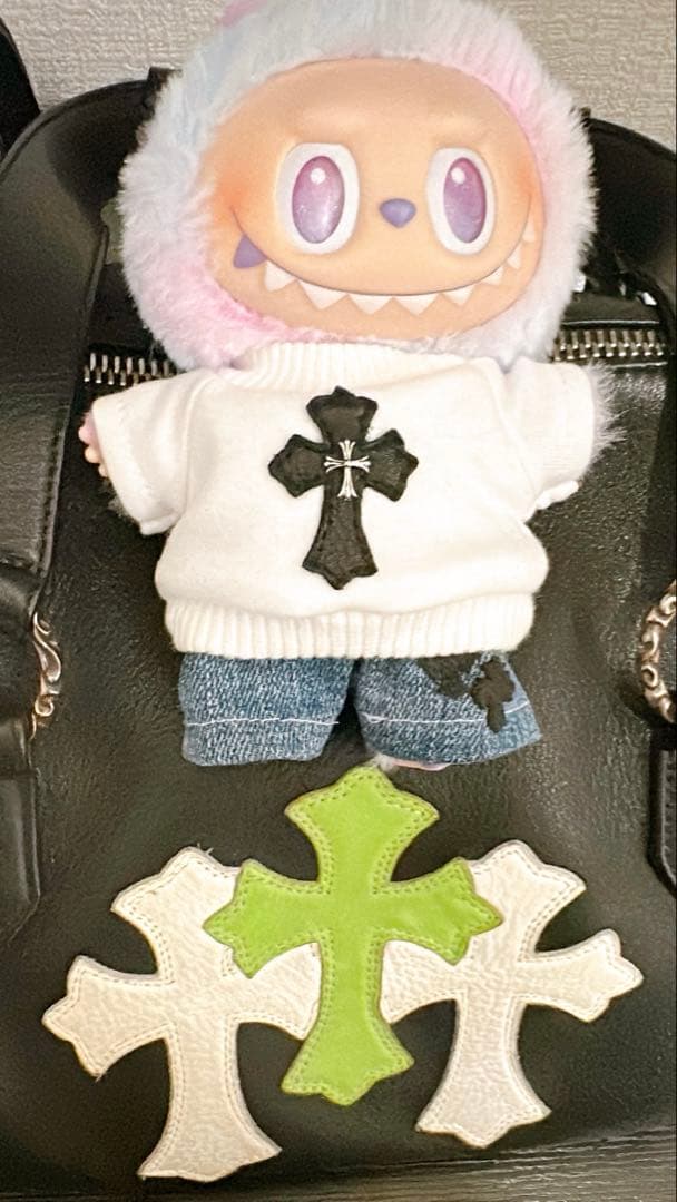 クロスパッチラブブ　⚠️お盆限定価格‼️クロスパッチパンツ　究極2点セット