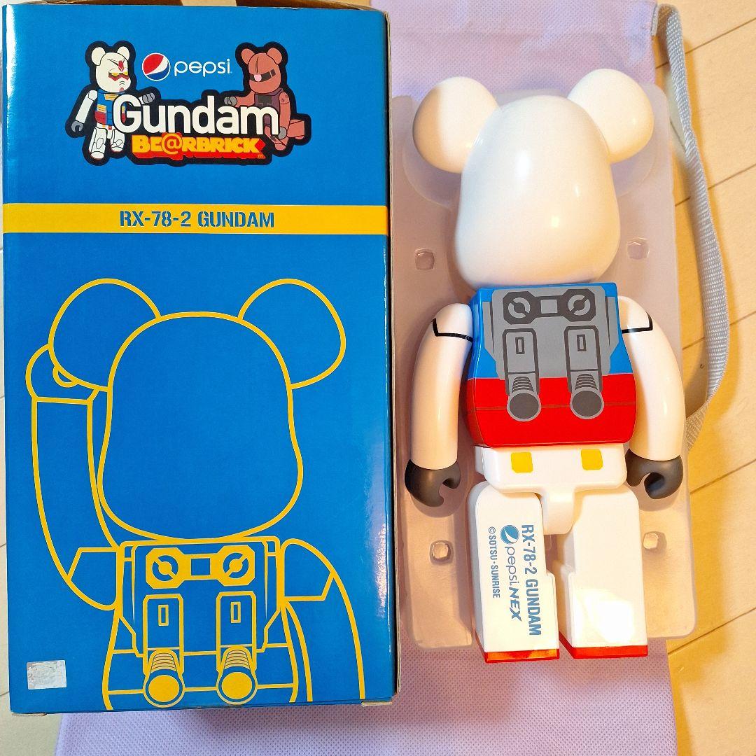 激レア ガンダム 非売品 ベアブリック 400% ペプシ当選品 - メルカリ