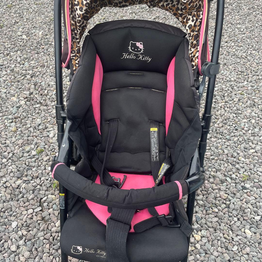 Hello Kitty ベビーカー ヒョウ柄 - メルカリ