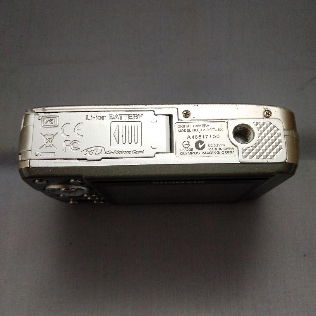 OLYMPUS μ DIGITAL 600 シルバー - メルカリ