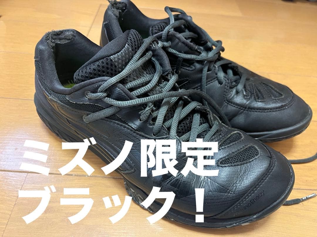 ミズノ BDSS 限定 ブラック バドミントン シューズ ウエーブクロー プロ ミズノ BDSS 限定 ブラック バドミントン シューズ ウエーブクロー