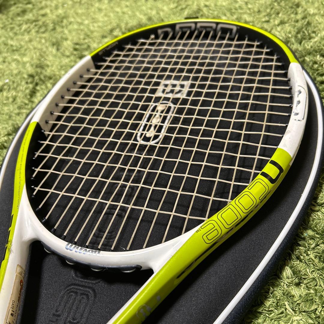 硬式テニスラケット WILSON nCode nPRO 98 MP ケース付き - メルカリ
