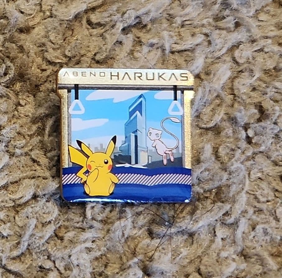 あべのハルカス ピカチュウ ミュウ ピンバッジ ポケモン 大阪 - メルカリ
