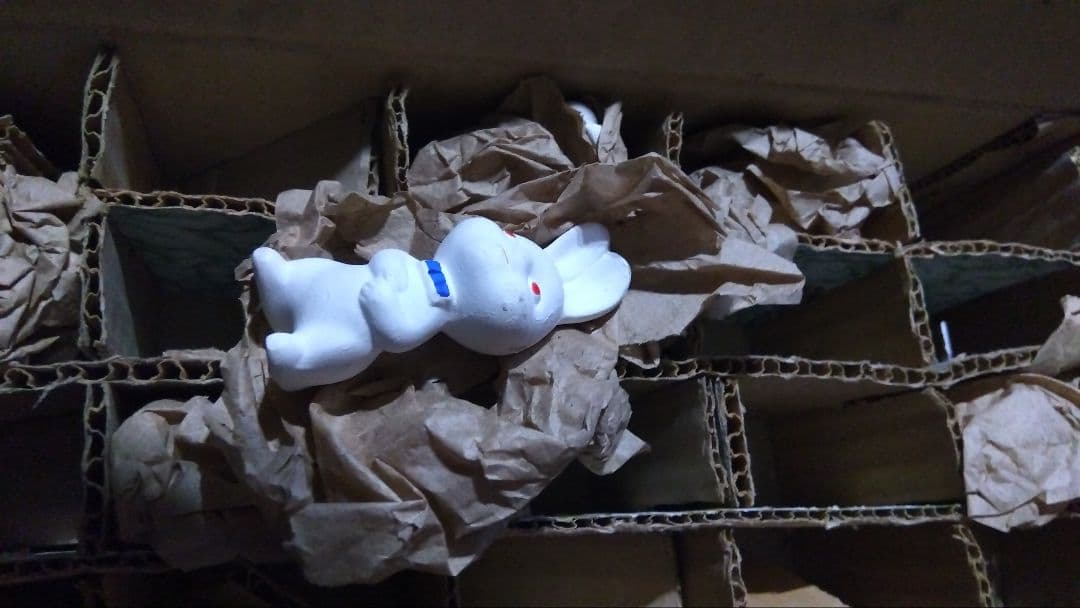 昭和レトロ/エスエス製薬/ぴょんちゃん/陶器