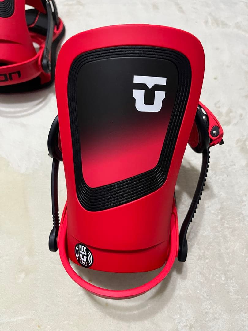 UNION ULTRA BLEAM スノーボード ビンディング レッド/ブラック - メルカリ