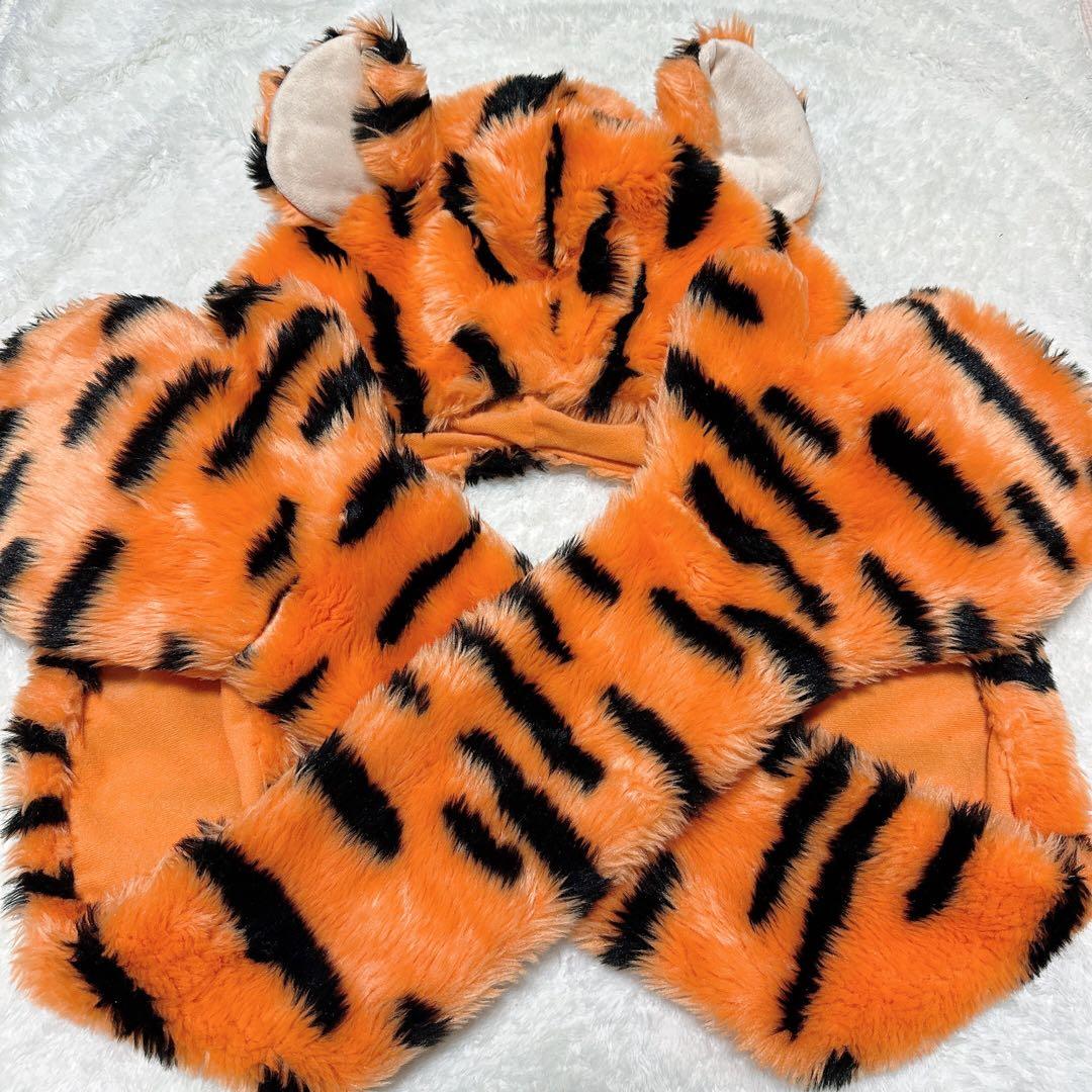 ディズニー ティガー マフラーファンキャップ 手袋 - メルカリ