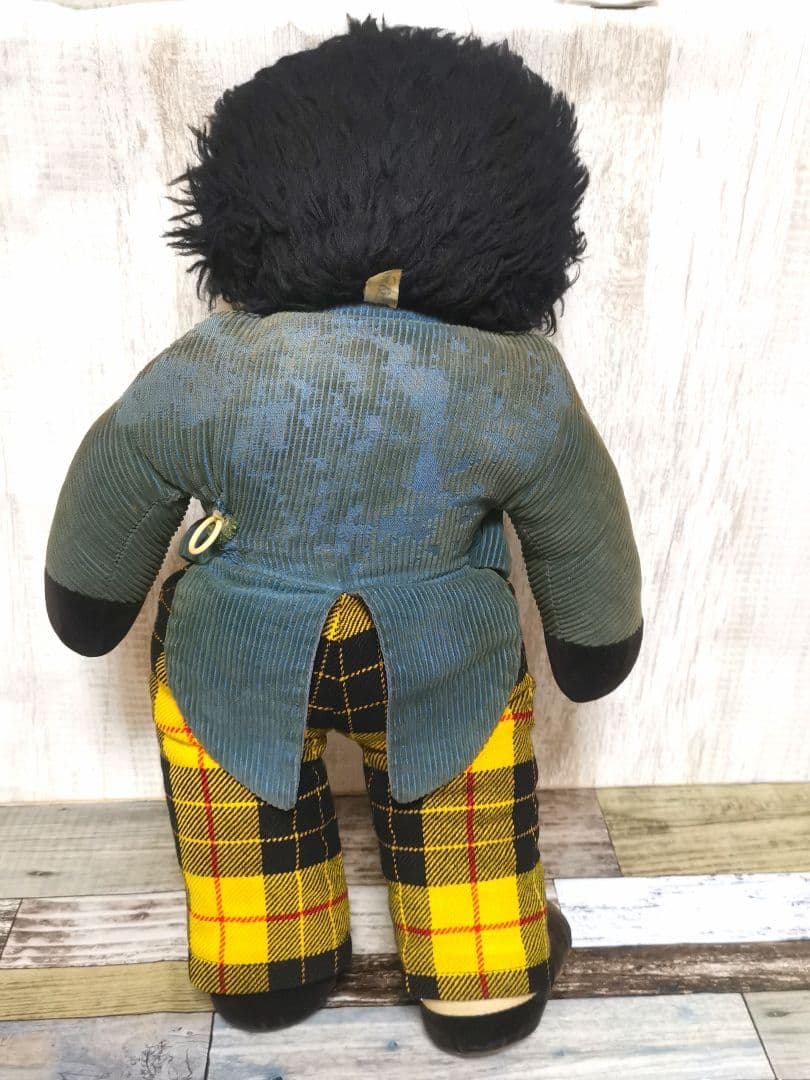ヴィンテージ 喋る ゴーリー人形 年代物 Golliwog ぬいぐるみ