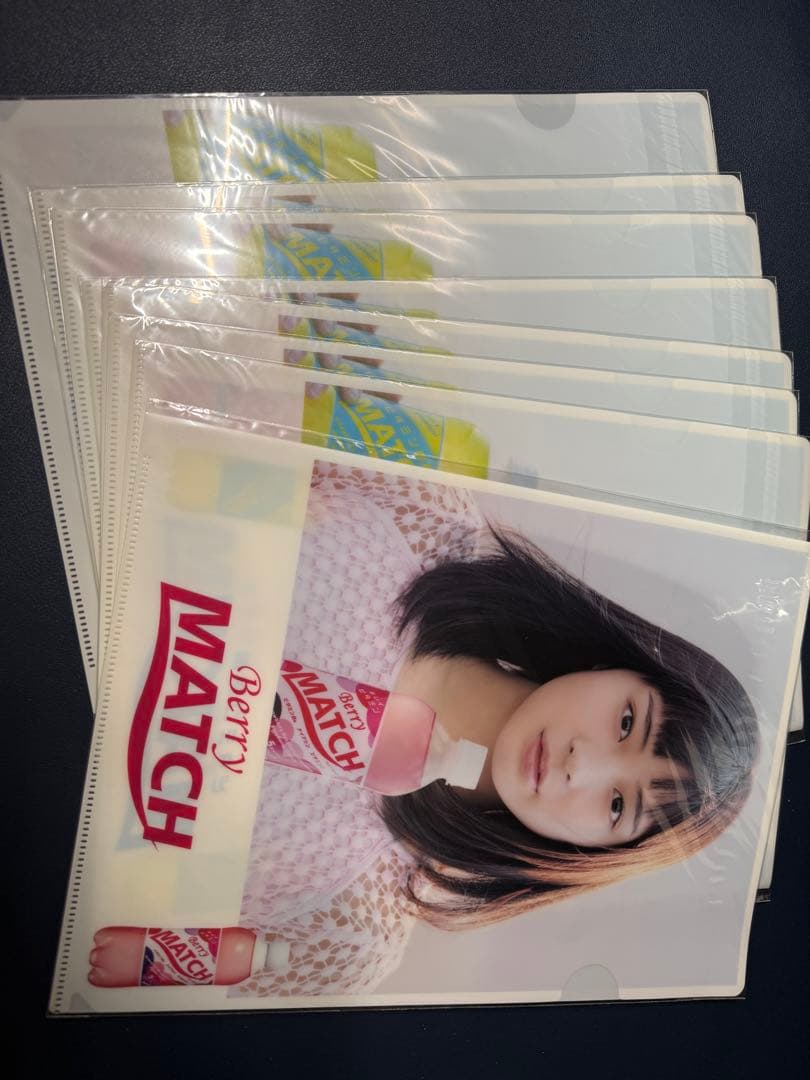 広瀬すず A4クリアファイル 8点セット ビタミン炭酸MATCH マッチ