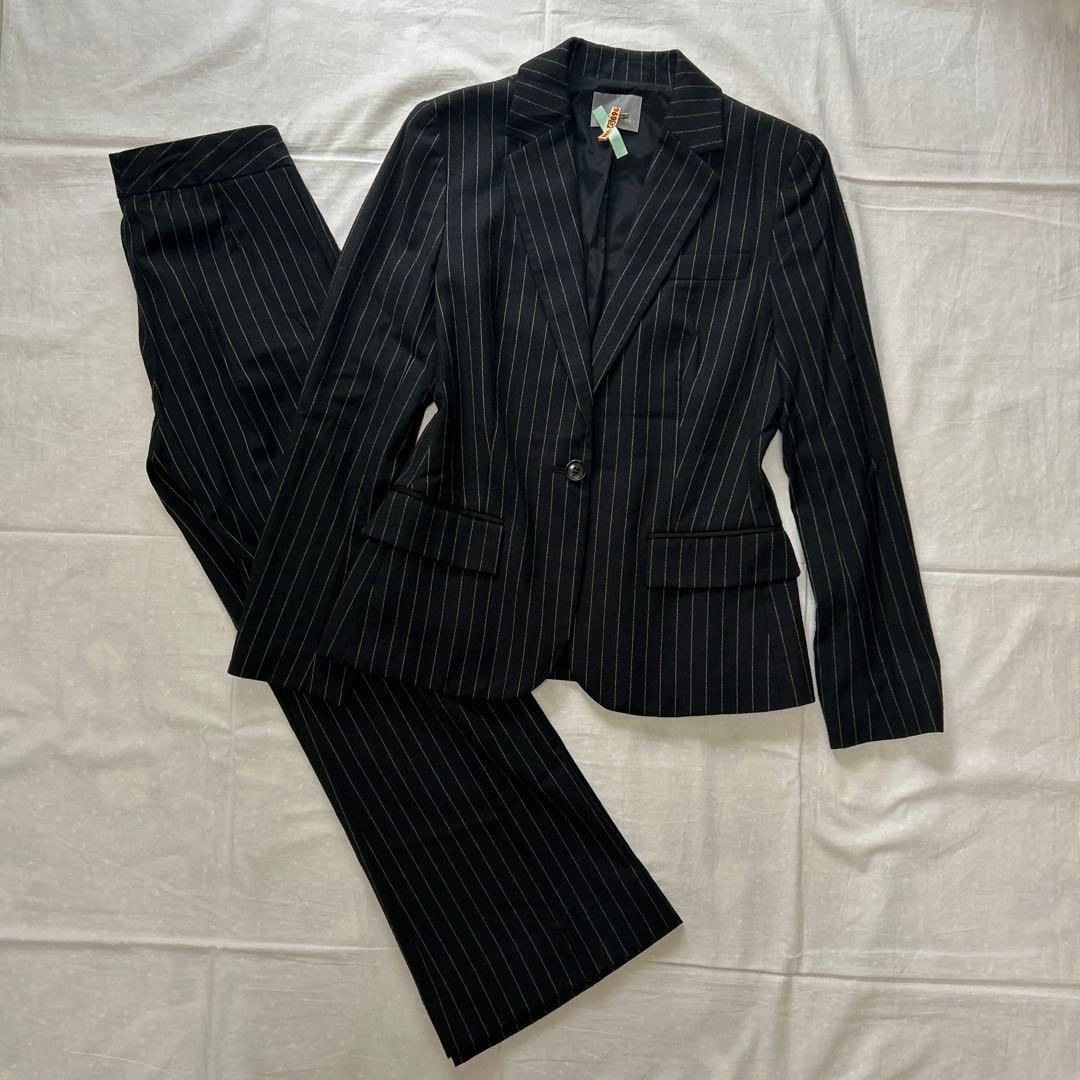 theory luxe パンツスーツ セットアップ ストライプ 日本製 - メルカリ