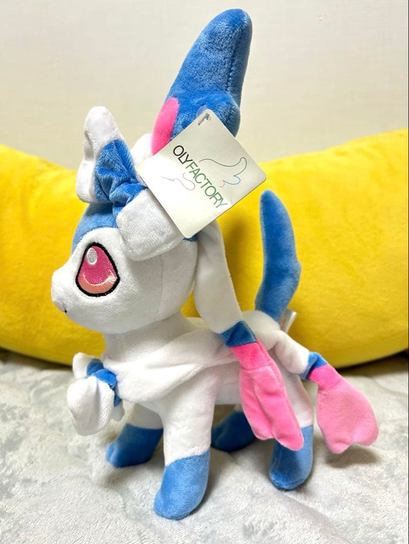 大きい！ポケモンニンフィア色違いぬいぐるみ★海外製OLYFACTORY★タグ付き