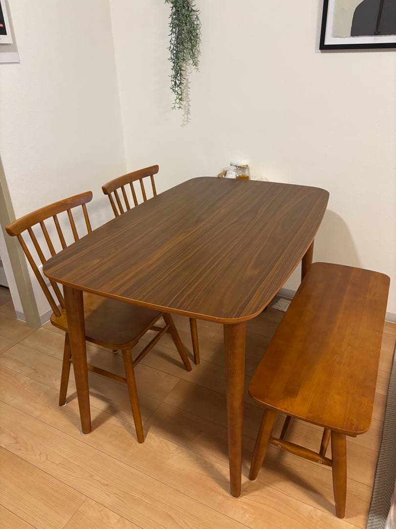 〈直接引取〉ニトリ　木製ダイニングテーブルセット　無印　家具 ニトリ・IKEA・無印の2人用ダイニングテーブルおすすめ36選 | 北欧家具