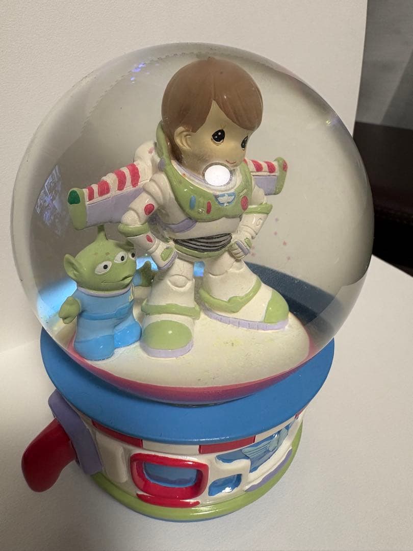 【希少】プレシャス・モーメンツ バズ・ライトイヤー スノードーム トイストーリー