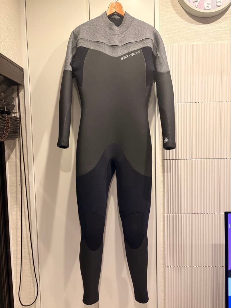 ボディグローブ セミドライ ロングチェストジップ 5×3mm 国内生産 ウェットスーツ セミドライ ロングチェストジップ 5mm 3mm サーフィン