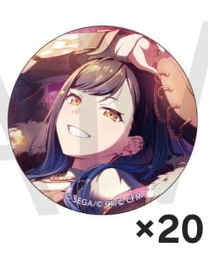 プロセカ 缶バッジ グリ缶 44B 白石杏 ビビバス ウルトラC 20個 - メルカリ