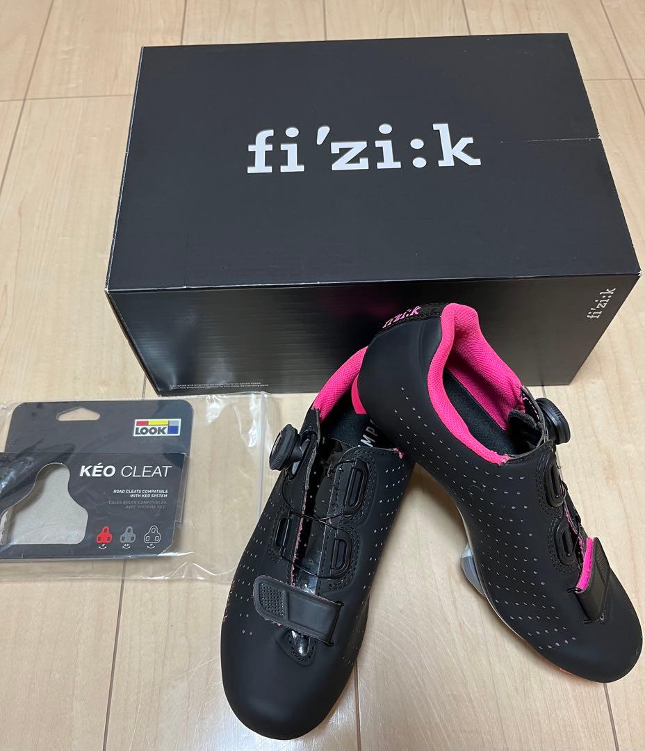 fizik フィジーク テンポ ブラックピンク サイクル シューズ 23cm 箱 fizik フィジーク テンポ ブラックピンク サイクル シューズ 23cm 箱