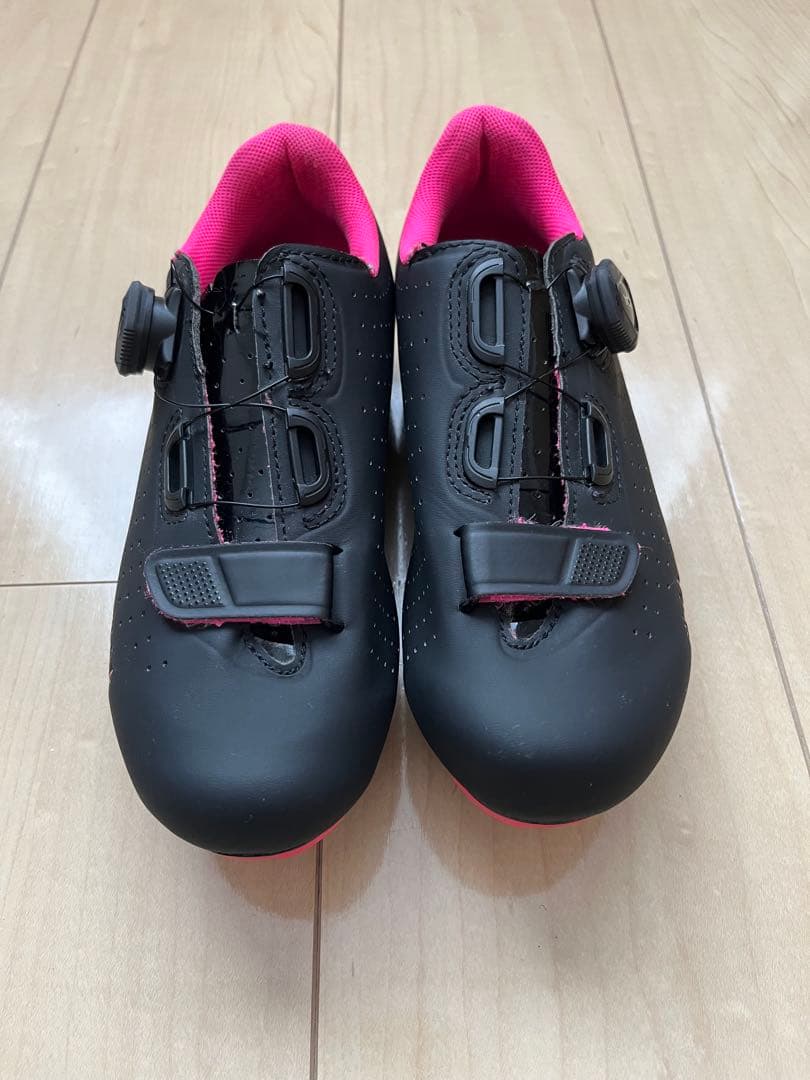 fizik フィジーク テンポ ブラックピンク サイクル シューズ 23cm 箱