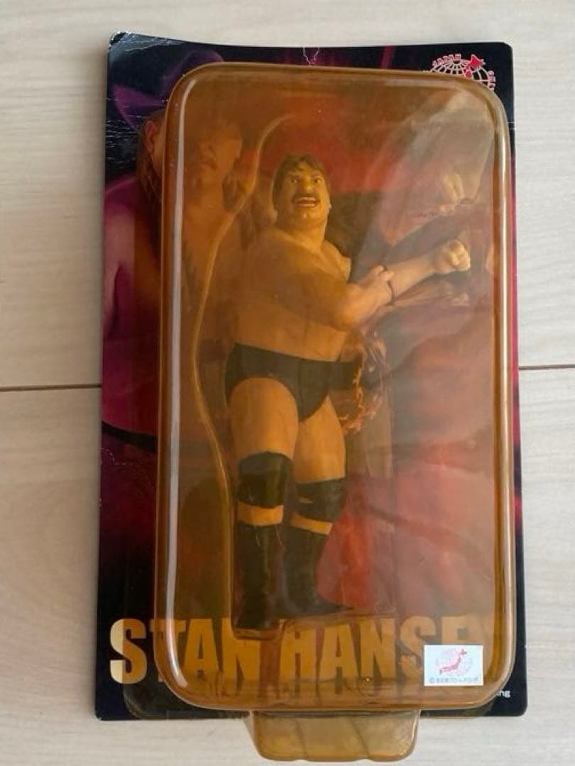 不沈艦スタンハンセン（ラリアート）フィギュア 爆買 16dソフビコレクション スタン・ハンセン (プロレス フィギュア