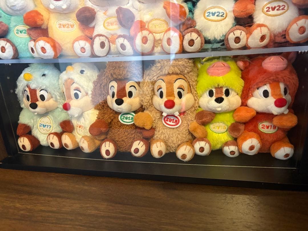 ディズニー チップとデール 干支ぬいぐるみセット ケースは付いておりません
