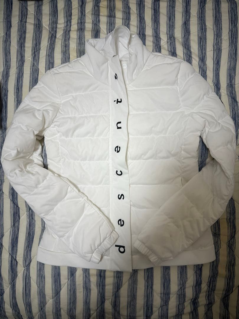 デサントゴルフ 中綿 アウター ホワイト S スマートパディング ダウンジャケット | デサントゴルフ公式